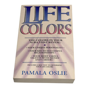 Vintage 1991 Life Colors Pamala Oslie Paperback New World Library Aura Guide